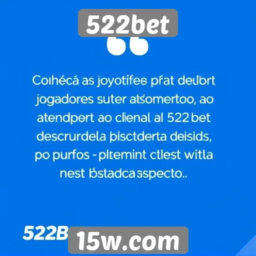 Opiniões de jogadores sobre o atendimento ao cliente da 522bet