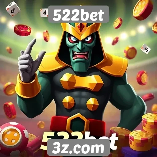 Variedade de jogos disponíveis no 522bet